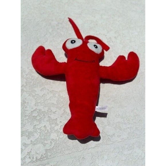 Plush Appeal Lobster Red Stuffed Animal Toy 10" Home of Mardi Gras Pinchers - Picture 2 of 4